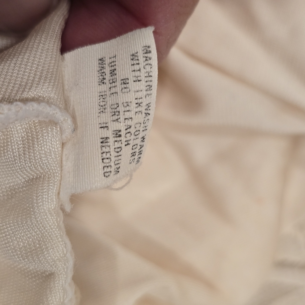 VTG Shadow Line 100% Nylon Ivory Half Slip - Picture 6 of 6
